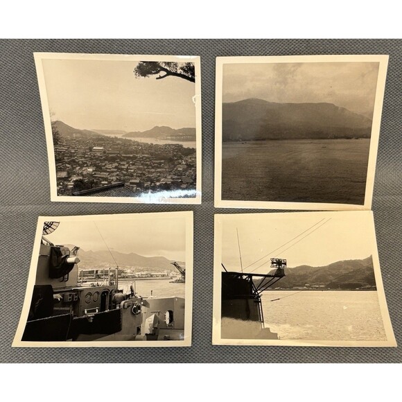 1950s Cold War US Navy Photos & ID Card/Tag Military Ships Sailors Aboard Ship - Picture 6 of 9